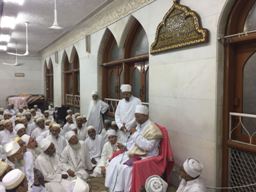 Shahrullaah 1439: A Tareekhi Mehraab of Masjid e Ziyaai was made public by Aqaa Maulaa in Masjid e Nooraani on 21st of Ramazaan